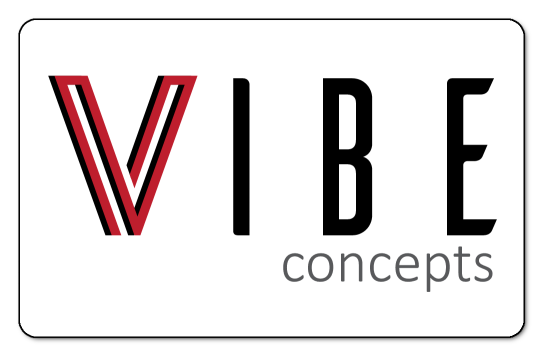vibe logo ovr white background